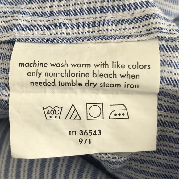 Donald Trump Pin Stripe Button Down Shirt - Picture 8 of 8